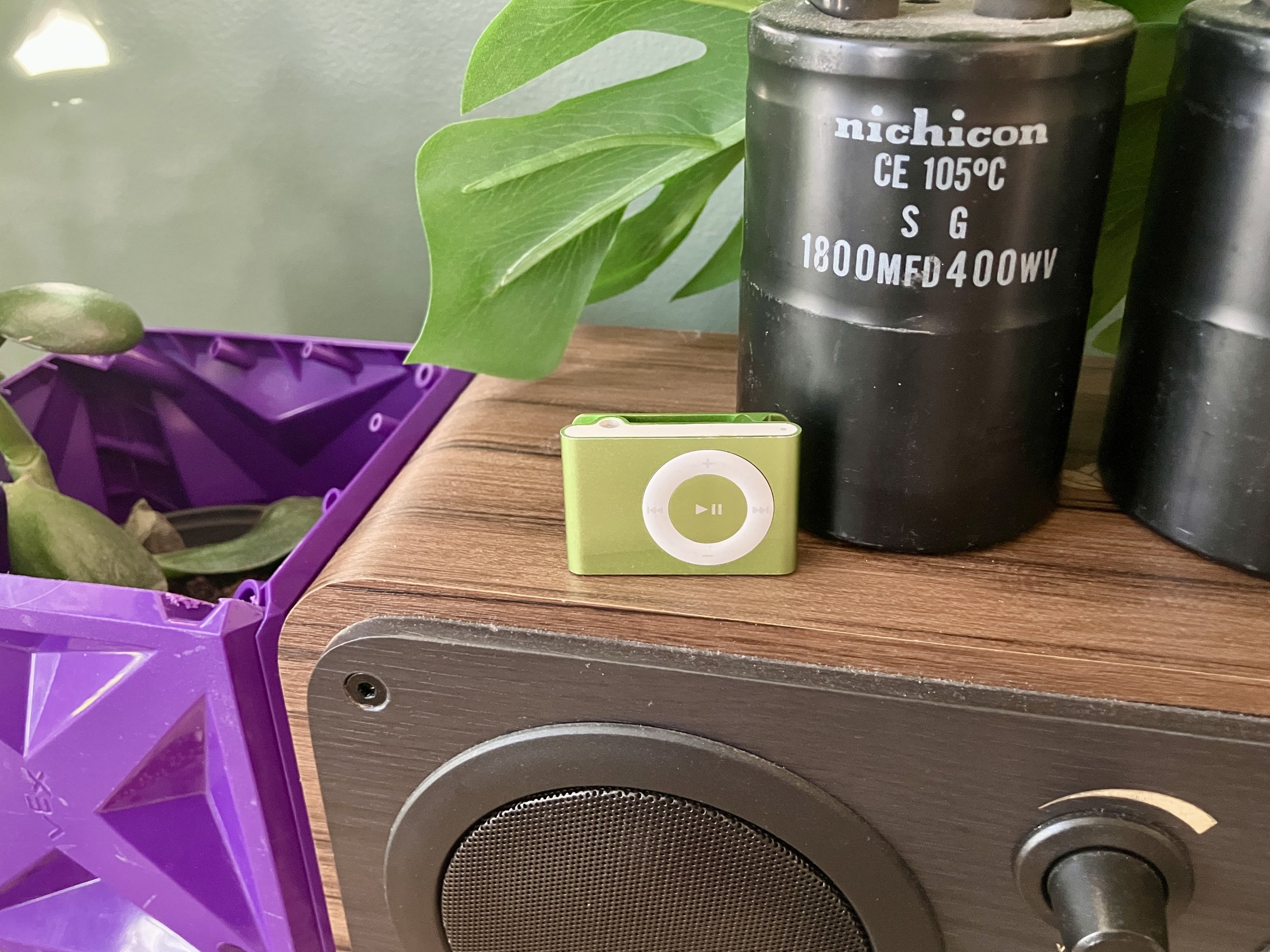 My green iPod.
